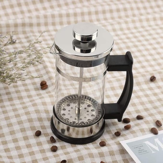Coffee Maker Pot Stainless Steel Glass French Press Filter Household TeaSuitable for Making