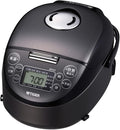TIGER IH Rice Cooker 3 Cups Freshly Cooked Small Capacity Far-Infrared 5 Layer Earthen Pot Heat Storage Coated Pot Steel Black JPF-G055KL AC 100V JAPAN IMPORT NEW