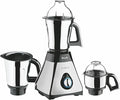 Preethi Steele 3-Jar Mixer Grinder 550-Watt Silver