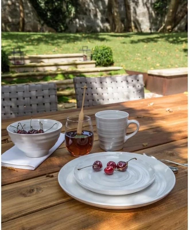 16-Piece Dinnerware Set Plates and Bowls Sets Dishes Dinner Salad Dessert