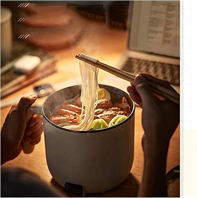 Electric Rice Cooker with Automatic Keep Warm Makes Soups Stews Grains Hot Cereals