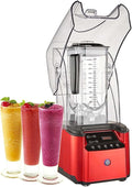 Commercial Smoothie Machine 2200W Electric Food Chopper Table Mixer Smoothie Machine Frozen Drinks Ice Cream