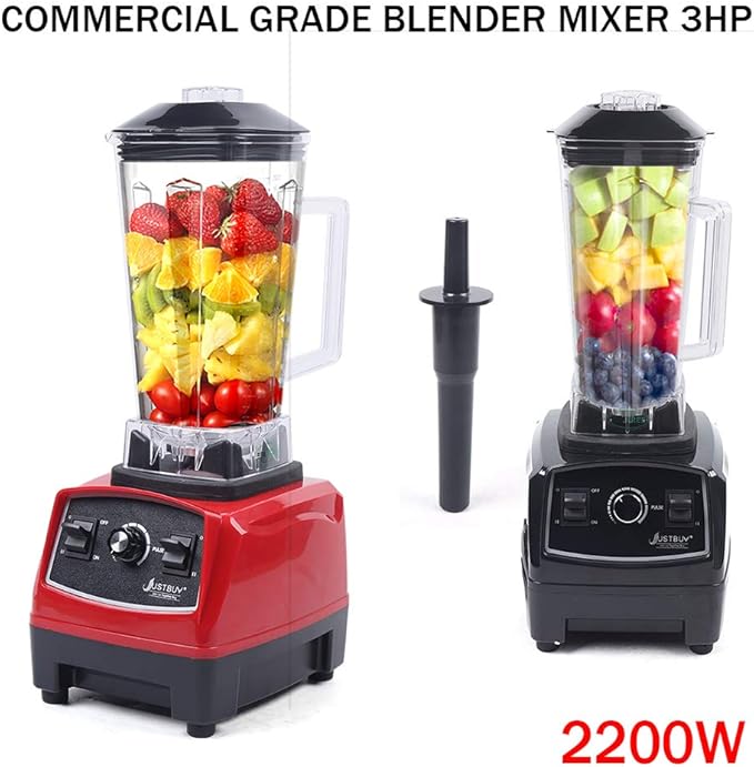 3HP 2200W Heavy Duty household Grade Blender Mixer Juicer household Smoothie Blender Household Grade Blender Mixer Juicer