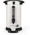 GarveeHome 80 Cups Coffee Urn12 L/3.2 gal Double Wall Commerical Coffee Maker for Buffet Catering Wedding GatheringLarge Capacity Hot Coffee DispenserStainless Steel Hot Water Urn