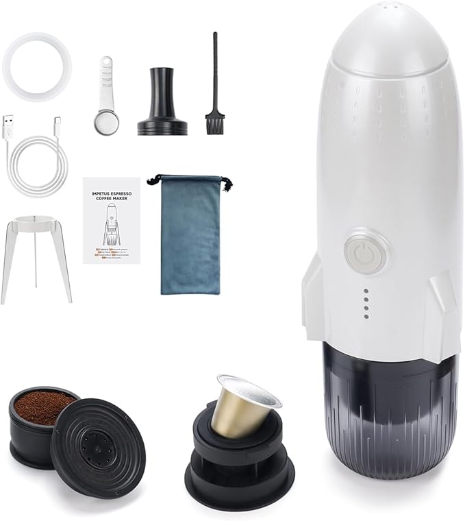 Rechargeable Coffee Maker Espresso Machine Texture Suitable for Multifuntional Brewing Heating Machine