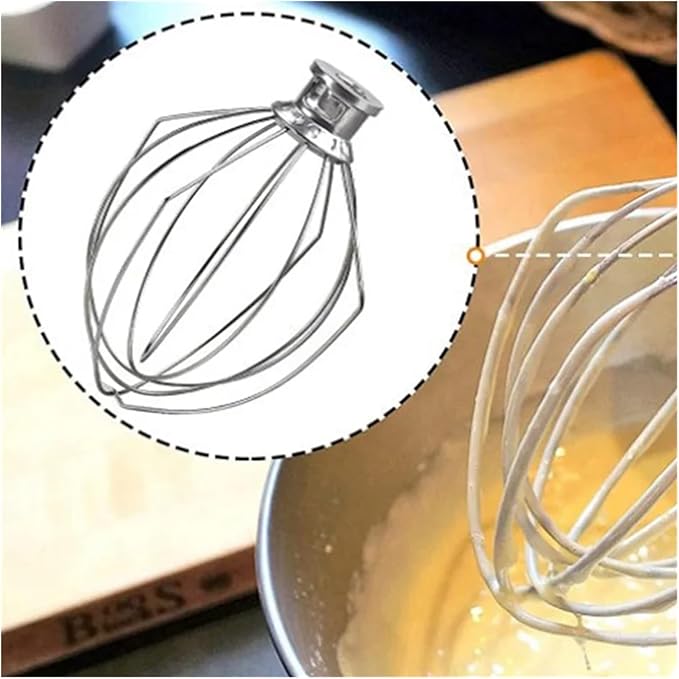 A52Q-2X K5AWW Whisk Stainless Egg Beater Mixer Mixing Head 5QT