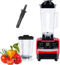 Heavy Duty Professional Blender Peak 2200W Commercial Grade Bar Blender With 70Oz Container For Shakes Smoothies Ice Crushing Frozen Fruits Soups Dry Grinding (Red)