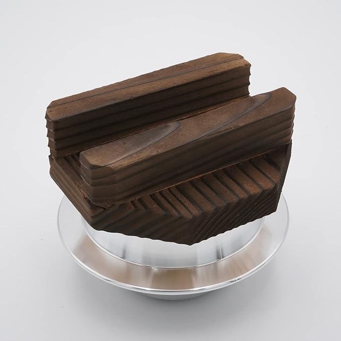 Tonamishouten Rice Pot Easy to Make 1 Pair of Rice Wooden Lid Made in Japan Aluminum Outdoor Activities Camping Direct Fire OK