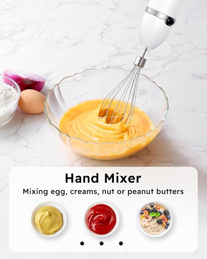 Sangcon Blenders and Food Processor Combo for Kitchen Bundle with immersion blender