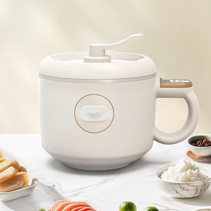 Rice Cooker Small 1.2L - Mini Rice Cooker 2 Cup Small Removable Electric Rice Cooker for 1-2 People 6 Modes Rice Cooker for White Rice Brown Rice Stew Ramen Porridge Hot Pot