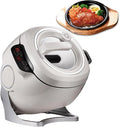 Automatic Cooking Machine 2000w 6l Automatic Cooking Pot Fried Rice Machine One-Button Smart Start Three-Speed Adjustable 360° Automatic Rotation