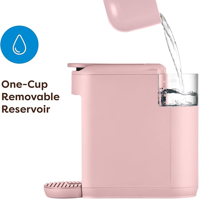 Keurig K-Mini Mate Single Serve K-Cup Pod Coffee Maker Brews Up to 12 oz Cup Compact Portable Coffee Machine for Small Spaces Great for Dorms &amp Offices Pink Sands
