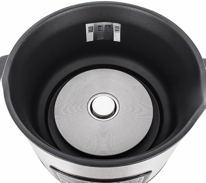 Electric rice cooker multifunctional stainless steel inner pot steamer integrated steaming stewing and stewing machine essential small appliances for dormitory/office/home kitchens (3L)