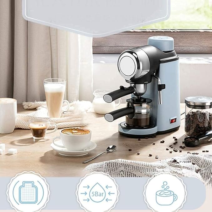 Coffee Machine Espresso Machine Household Automatic Small Stainless Steel Commercial Automatic Coffee Machine With Milk Frother Wand Easy To Install And Clean Up 20240312