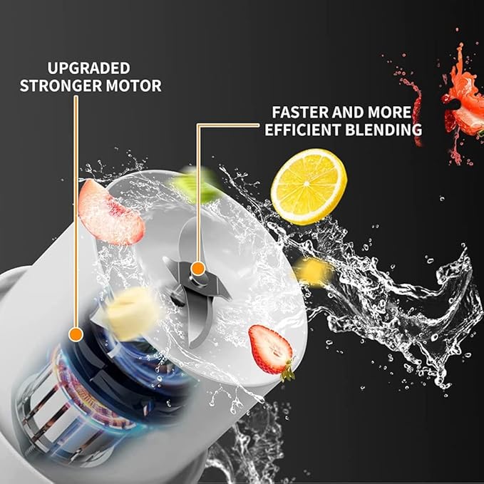 Portable Blender Small Blender Personal Travel Size Blender with Magnetic USB Rechargeable for Shakes and Smoothies A