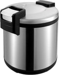 Rice Warmer 19L/20Qt Electric Rice Warmer W/Rice Scoop Commercial Stainless Steel Constant Temperature Rice Insulation Bucket Use for for Restaurant Catering (Warm Only)