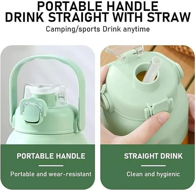 Portable Juicer Blender for Shakes and Smoothies Personal 17oz with Straw&ampTwo Lids Electric for TravelOffice GymCampingGreen