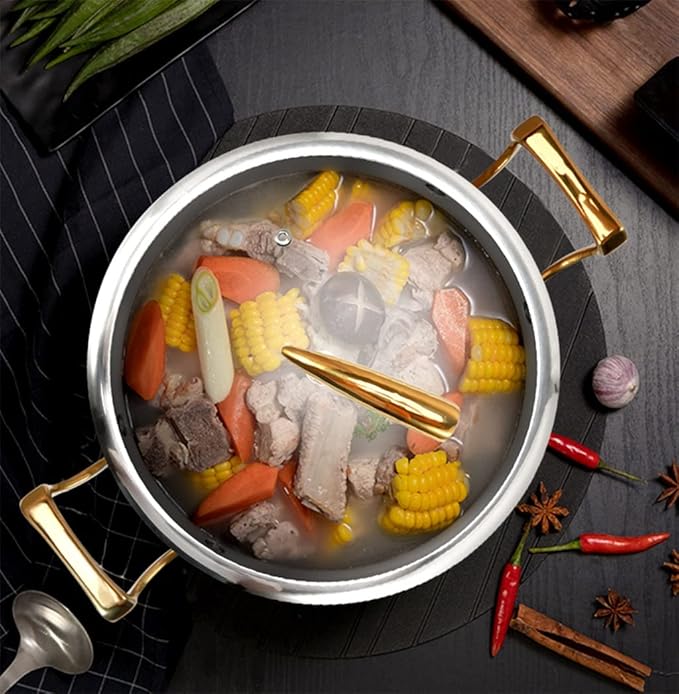 Stainless Steel Cookware Set Wok Frying Pan Milk Pan Frying Pan Steamer Non Stick Kitchen Pot Set Kitchen Tool