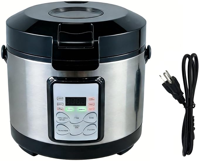 110V Mini Rice Cooker 3L Suitable for 2-3 People Small Rice Cooker with Steaming Tray Cooking Heating and Keeping Warm Function (Dark blue) (AR-30AC)
