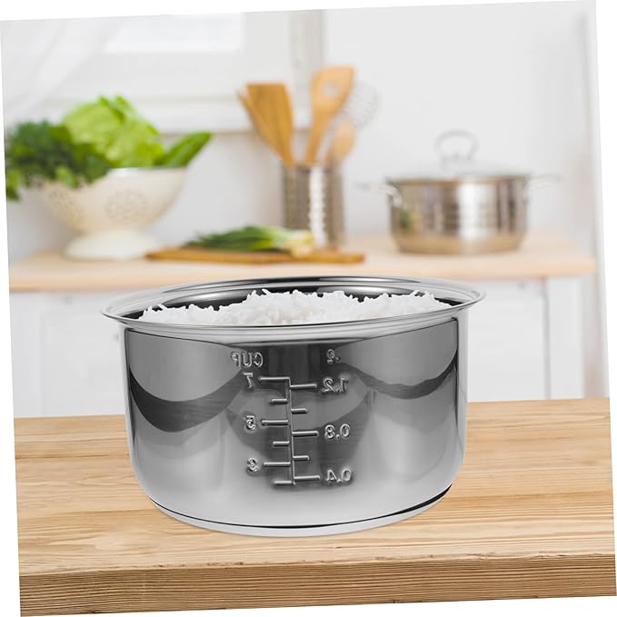 TIDTALEO electric cooker pot stainless steel inner pot indoor japanese rice cooker japanese accessories nonstick cookware