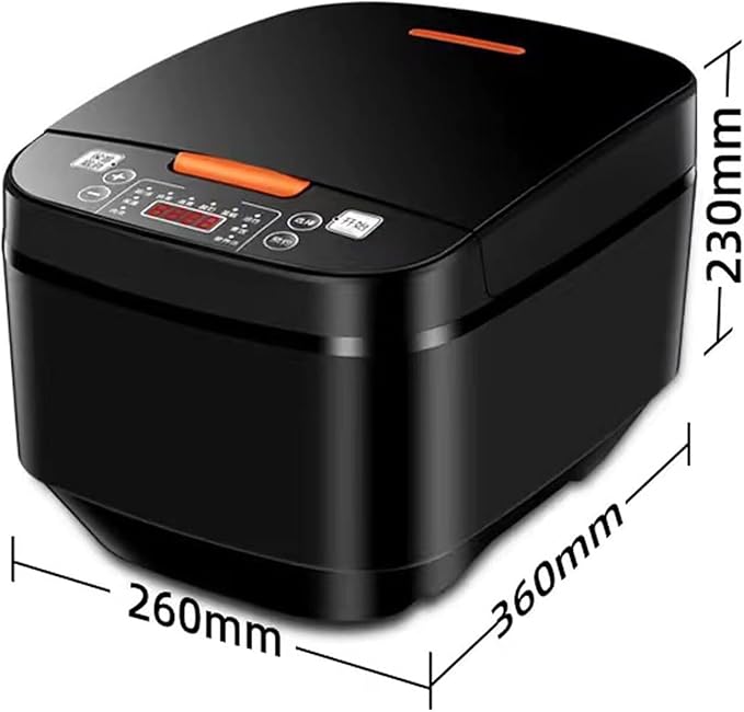 Mini Rice Cooker Commercial Rice Cooker 5L Rice Cooker Removable Nonstick With Time Delay And Keep Warm Function