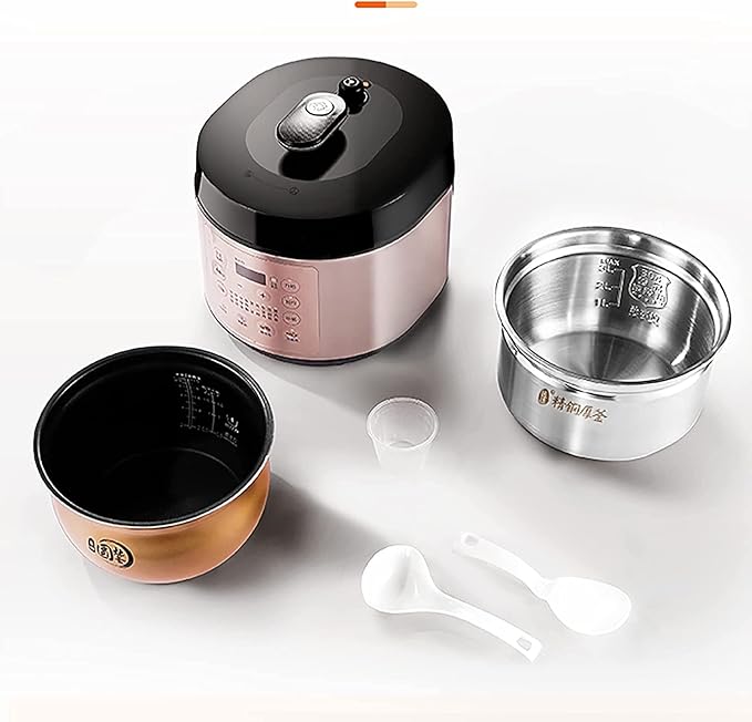 Household Electric Rice Cooker Household Rice Cooker Thicken Non-Stick Double Liner 24H Reservation And Heat Preservation For 2-8 People