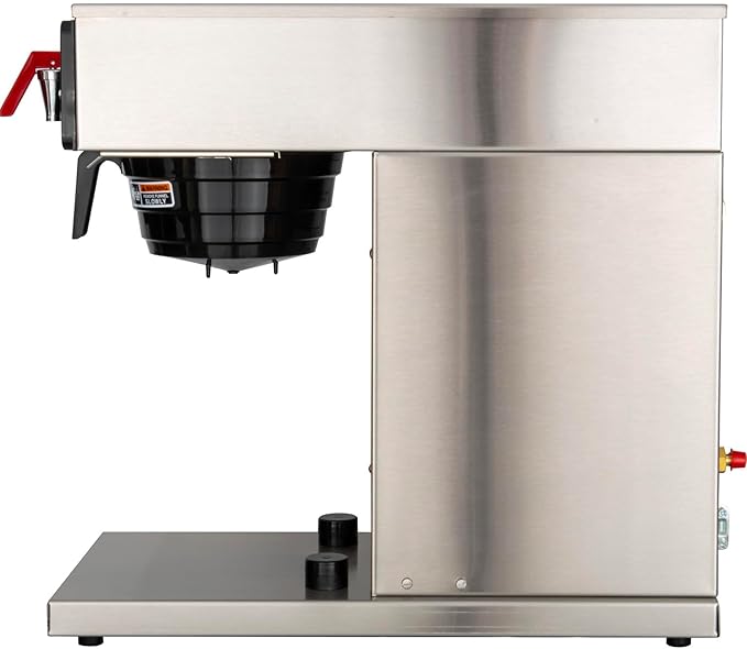 Bunn 38700.0011 Axiom-DV-TC Dual Voltage Commercial Thermal Coffee Brewer Black/Stainless (120V Standard)
