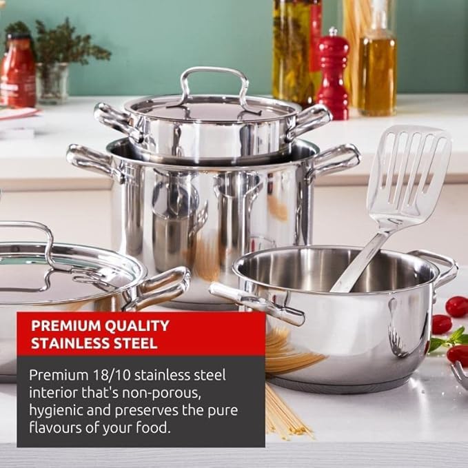 Lagostina Sfiziosa Extravagant Battery Stainless Steel Set of 24