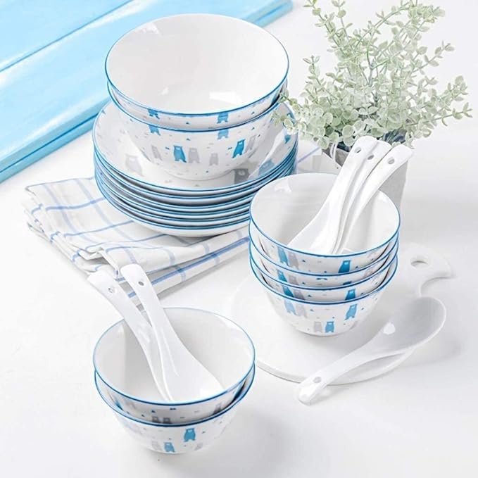 Elegant Dinnerware Set Dinner Plates Bowls Set Luxurious Kitchen Dinnerware Set Bpa-Free Dishwasher Safe The Best Gift For Family And Friends