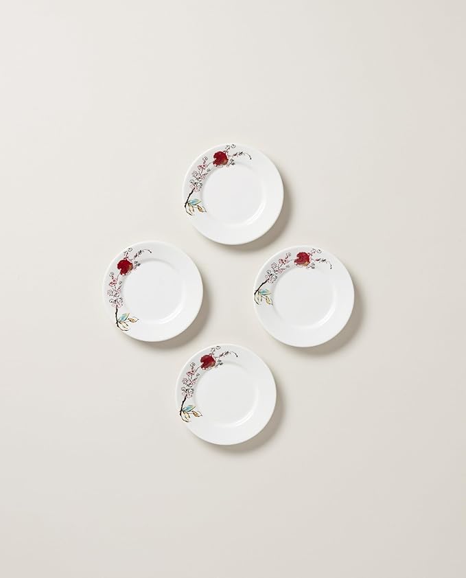 Lenox 897263 Chirp Saucers/Party Plates Set of 4