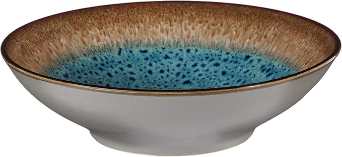 Pfaltzgraff 5239319 Monroe Blue 16-Piece Dinnerware Set Assorted