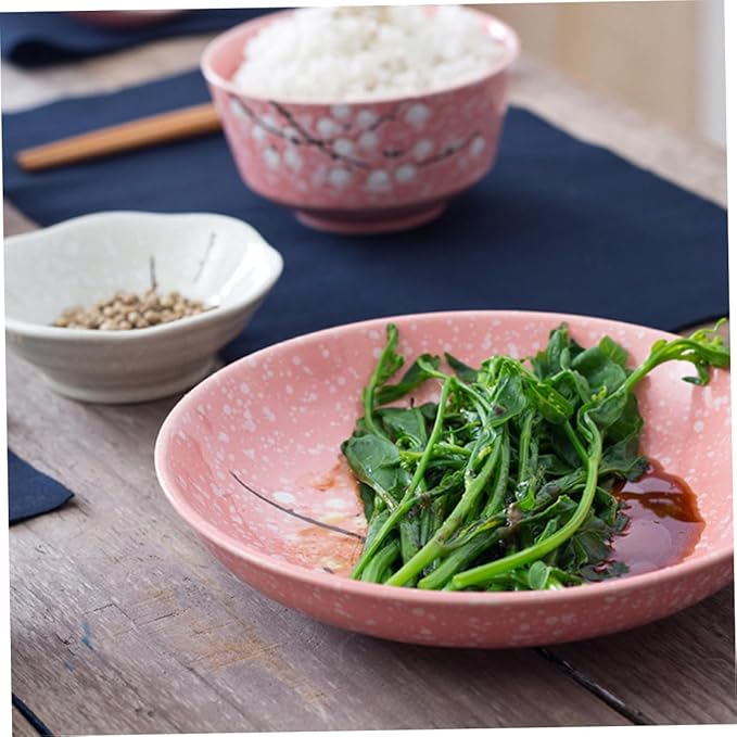 GLEAVI 12-Piece Japanese Ceramic Dinnerware Set Elegant Cutlery Kit Sturdy Porcelain Tableware for Home Use for Dining and Entertaining