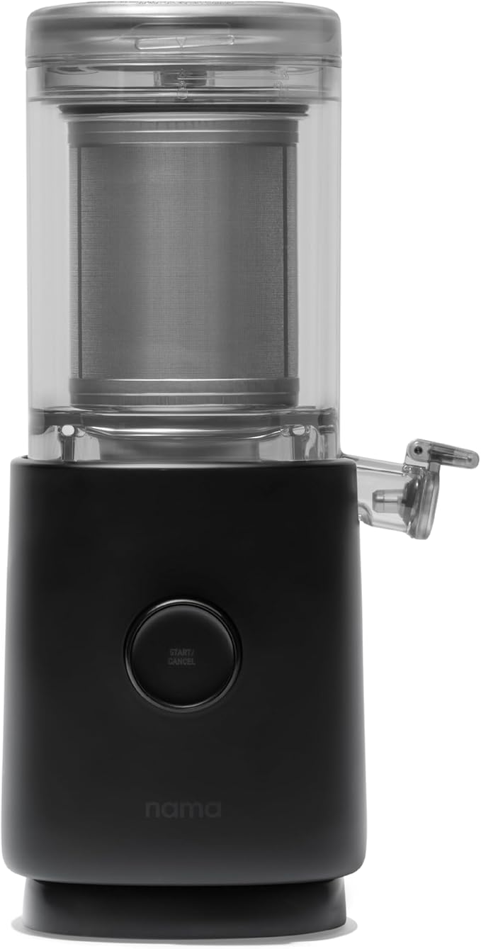 Nama M1 Plant Milk Maker – Homemade Oat Seed &amp Nut Milk Maker Machine – Smooth Creamy Texture Barista Quality Milk in Minutes – Blends &amp Strains in One Container – Easy to Clean