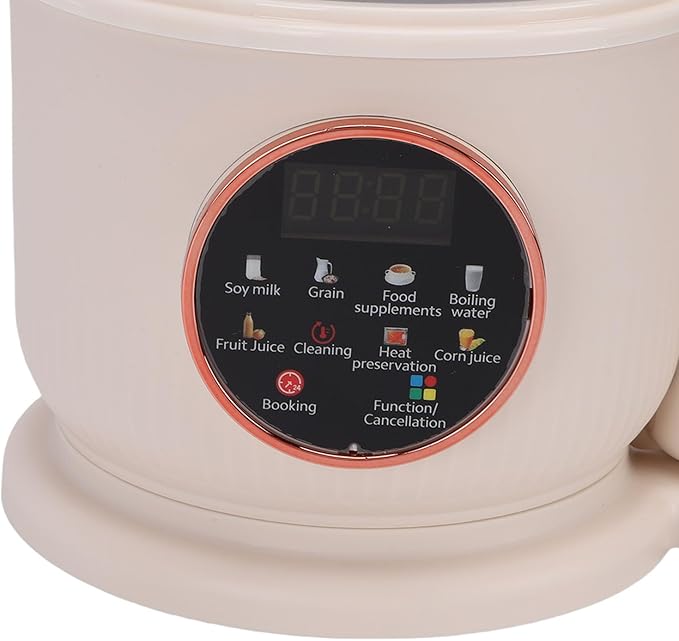 Haofy Quiet Versatile Blender 1500ML Large Capacity with Heat Preservation 8 Preset Programs for Milk Smoothie Hot Soup Nut Milk Maker Kitchen Appliance