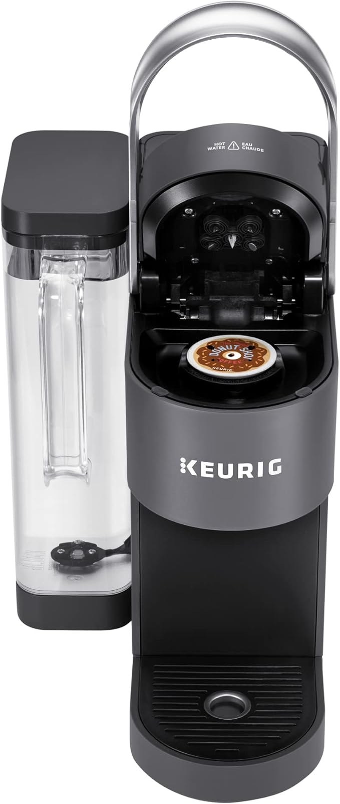 Keurig K-Supreme SMART Single Serve Coffee Maker With Wifi Compatibility 4 Brew Sizes And 66oz Removable Reservoir Compatible with Alexa Gray