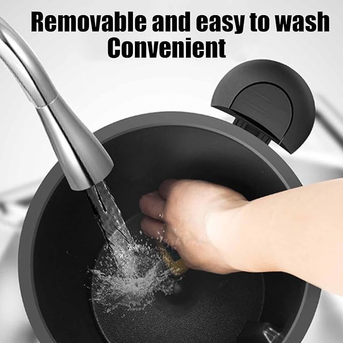 Intelligent Automatic Cooking Machine with 360 Degrees Rotating and All-Round Heating Portable Automatic Stir Fry Cookerfor Home Restaurant