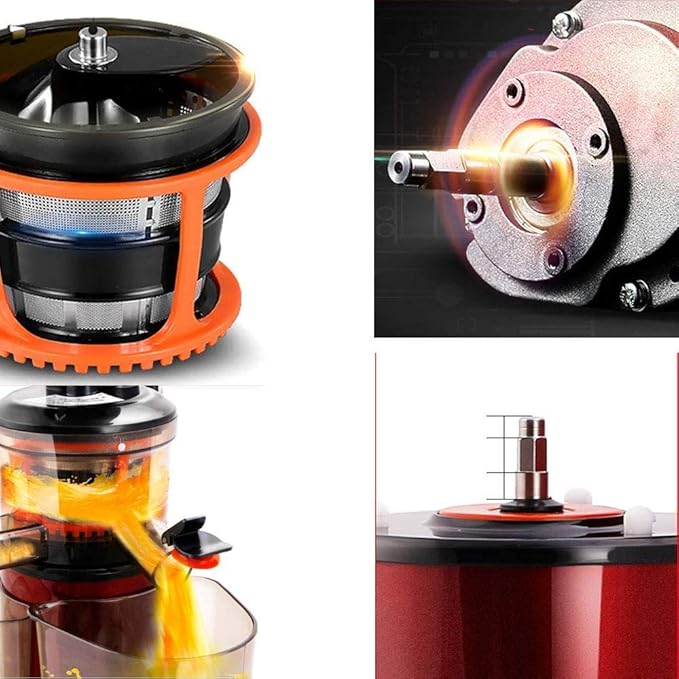 Multifunctional Electric juicer Juicer Machines Juicer Digital Display LED Touch Control Function Juicer Quiet High Yield Anti-Oxidation Big Mouth Fruit Vegetable Orange Juice Ext
