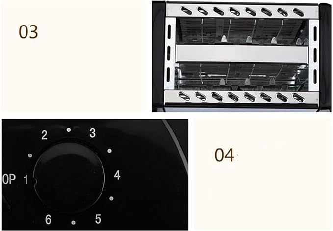 2 Slice Slim Toaster Compact Stainless Steel Bread Toaster with Automatic Popup Wide Slots and Crumb Tray for Home Kitchen Breakfast Use
