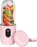 VBESTLIFE Portable Blender Cordless Personal Blender for Shakes &amp Smoothies Travel with 16 Sharp Blade Faster Juicing USB Rechargeable