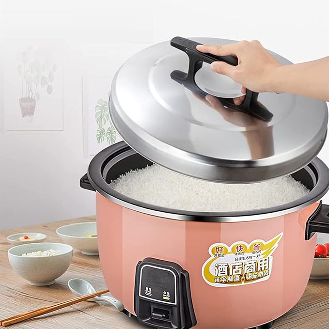 Rice Cooker Large Capacity Canteen Hotel Commercial Hotel Home Old-Fashioned Insulated Rice Cookerfor 8-60 People (23L) ()