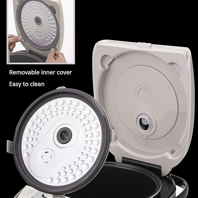 Rice Cooker Household Non-Stick Double-Bulb Rice Cooker 24-Hour Appointment and Automatic Heat Preservation for 2-4 People (B) (A)