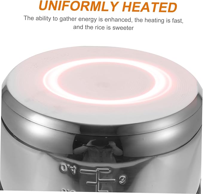 TIDTALEO electric cooker pot stainless steel inner pot indoor japanese rice cooker japanese accessories nonstick cookware