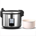 Commercial Rice CookerHousehold Large Stainless Steel Rice Cookerwith Ceramic Glaze Non Stick Inner PotMeasuring Cup &amp Scoop Rice Cooker(8L)