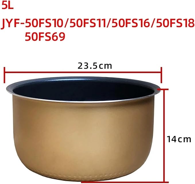 Electric Rice Cooker Bowl for 3L 4L 5L Rice Cooker Liner Pot 1pc(5l)