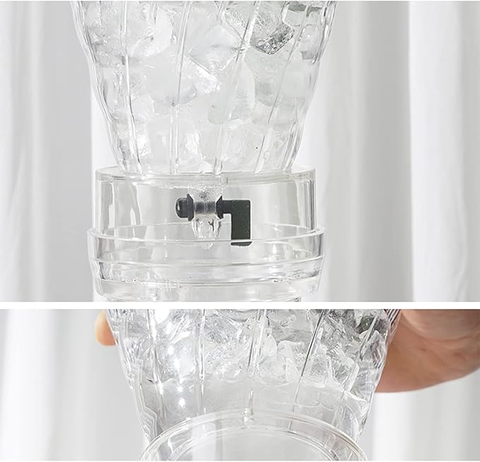 Ice Drip Coffee Pot Drip Cold Brew Glass Coffee Maker Filter Glass Percolators Espresso Kitchen Pot Ice Cold Brew Pots Brewer Kitchen MachineA