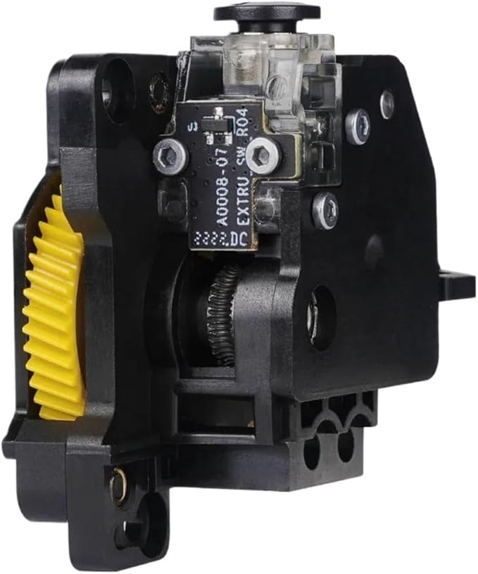 Hardened Steel Extruder for Bambu Lab X1 X1C 3D Printers Extruder for Bambu P1P Gears Hardened Steel for Bambulab P1S Extruder(for Bambu X1 X1C)
