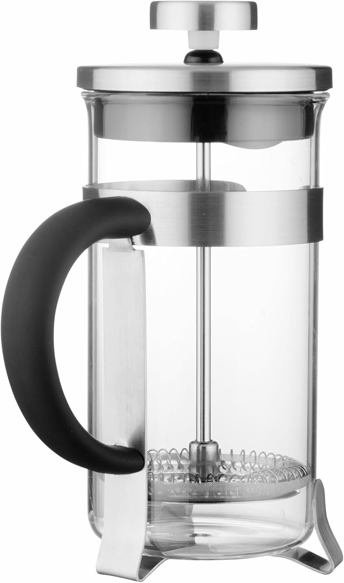 BergHOFF 1106810 0.35 Litre Stainless Steel Studio Coffee/Tea Plunger Clear