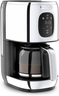 All-Clad Majestuo Stainless Steel Coffee Maker Keep Warm Function 1000 Watts Programmable Timer Removable Water Tank Silver