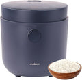 Hakka Low Carb Rice Cooker 7 Functions Desuger Rice Pot 4 Cups Uncooked Rice with Stainless Steel Steamer MINI Smart Cooker Non-stick Removable Inner Pot 24H Delay Timer