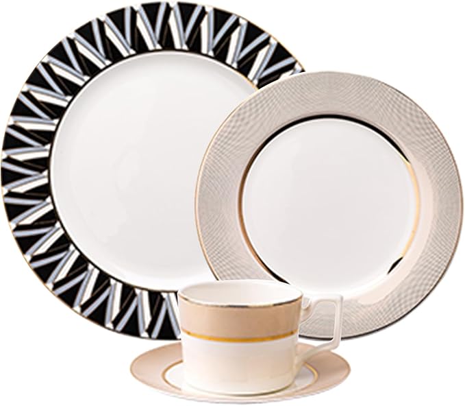 8-piece porcelain dinnerware set dinnerware sets dishes set for 2 bone china dinnerware set wedding banquet family gathering hotel Gift for Mother's Day